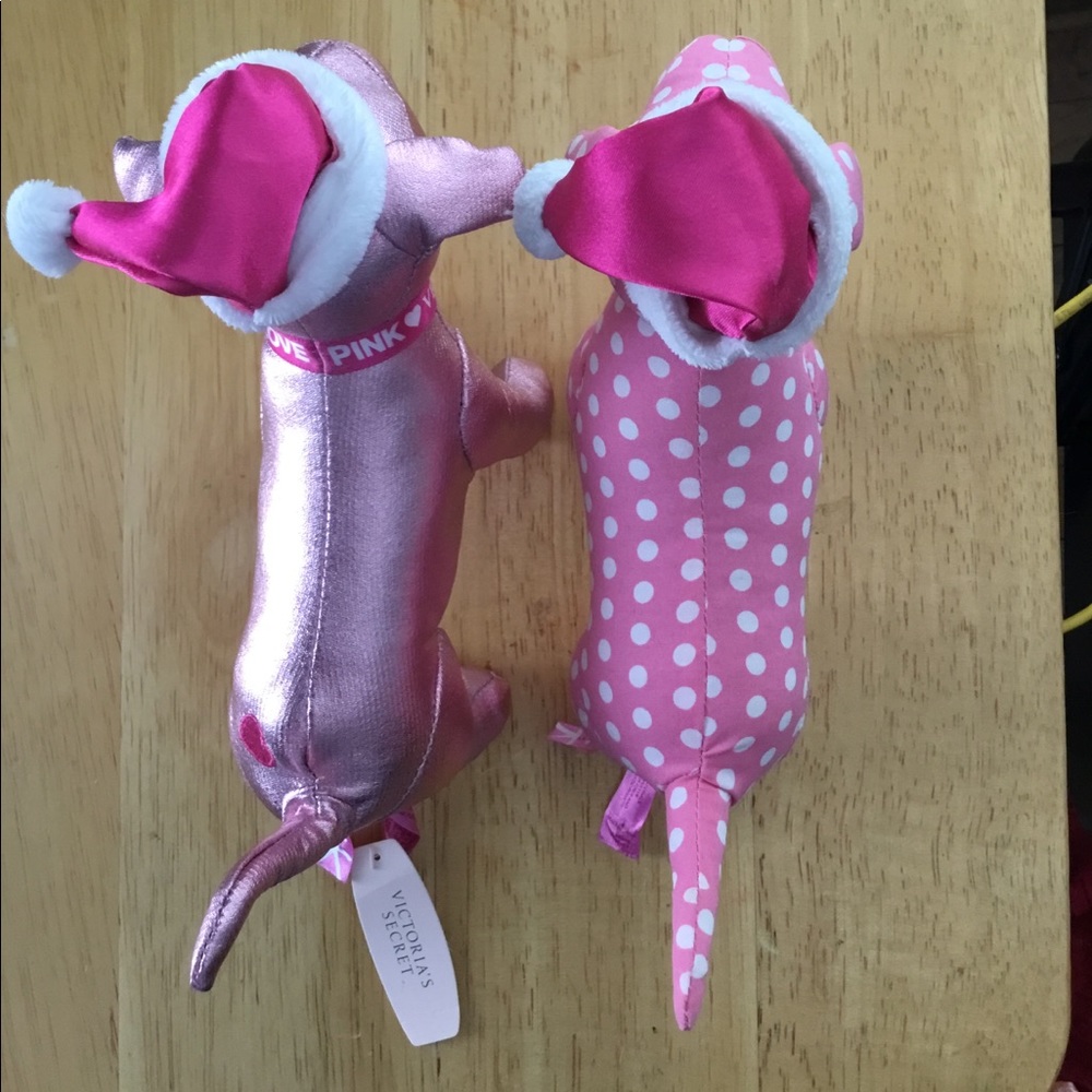 Victoria Secret Christmas Dogs.